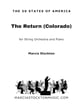 The Return for Colorado Orchestra sheet music cover